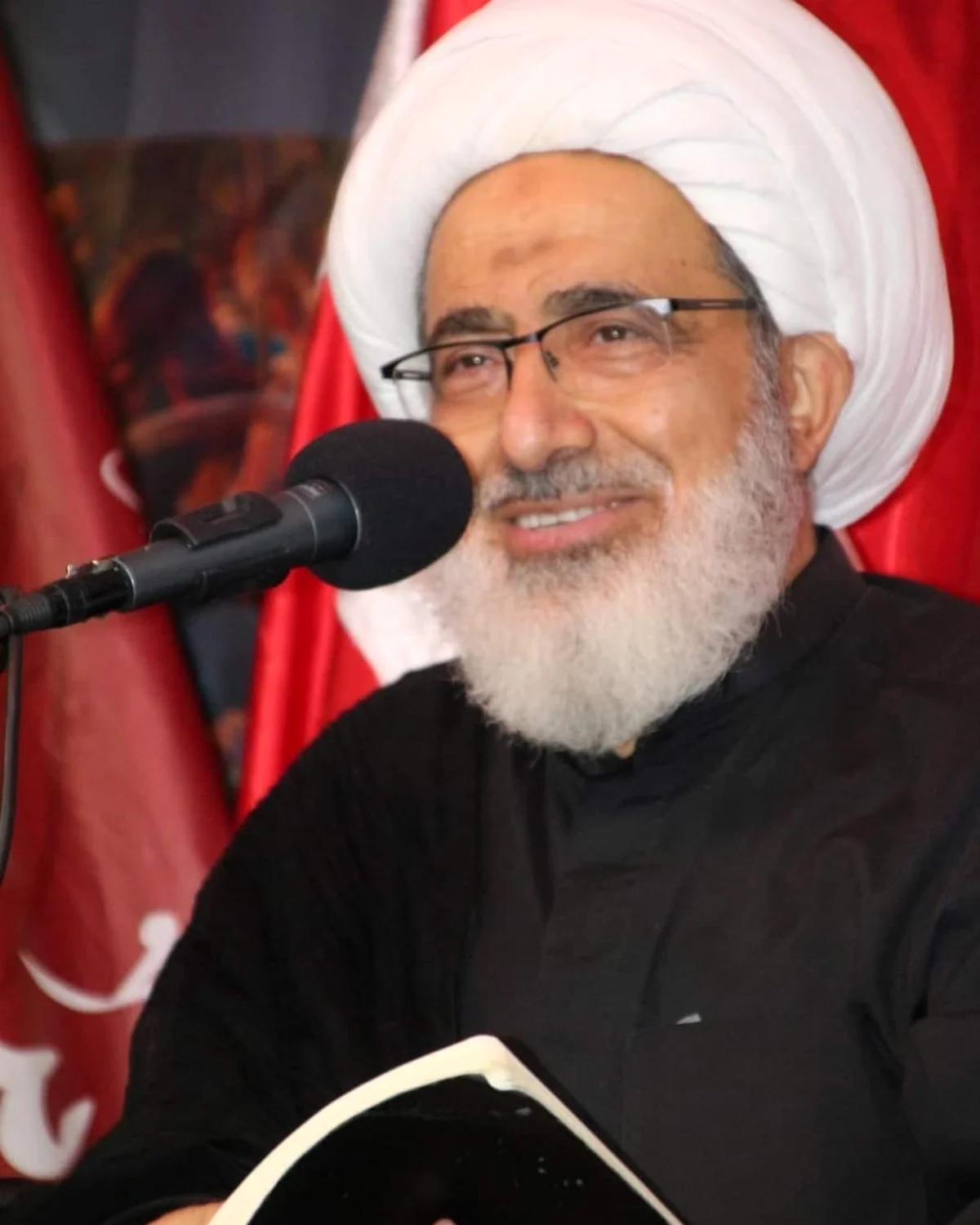 Portrait of Ayatollah Shaykh Ismail al-Khaliq